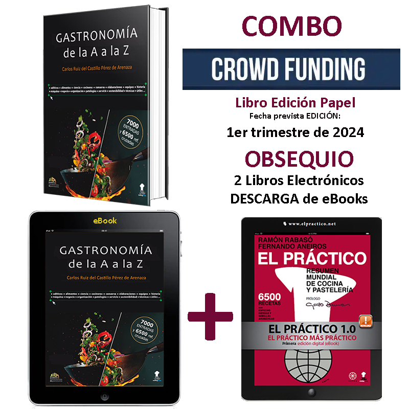COMPRA Crowd Funding edición Papel "Gastronomía de la A a la Z"