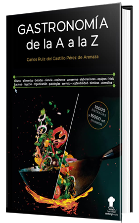 Gastronomía de la A a la Z, de Carlos Ruiz del Castillo, editada por COOKING BOOKS,
