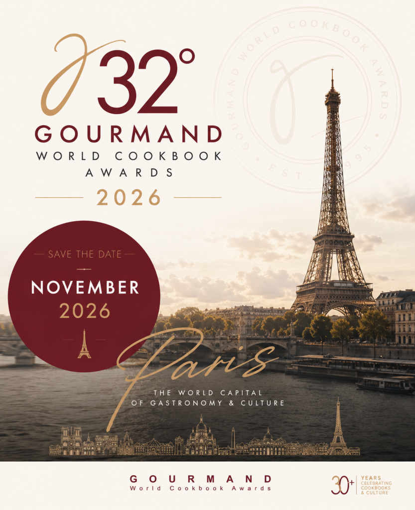 32 Gourmand World Cookbook Awards 2026