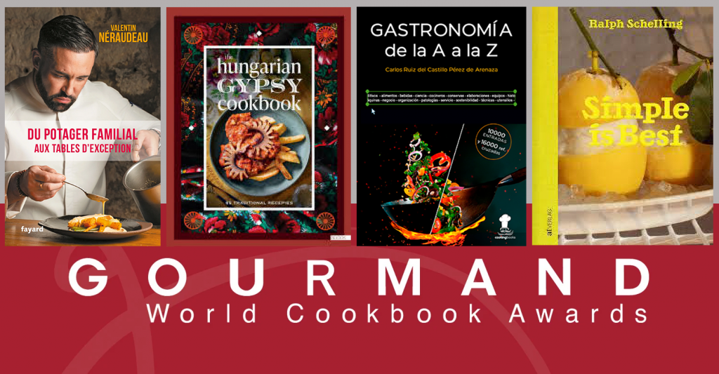 Libros nominados 2026 - Nominaciones 32 Gourmand World Cookbook Awards 2026